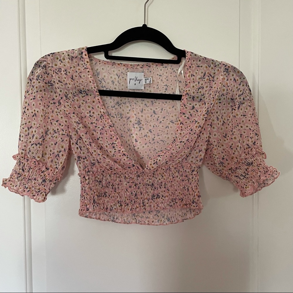 cropped blouse